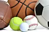 20270364 – sports balls on white bckground