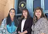 The Valencia County DWI Program has served the county since 1998. Program coordinator Ginny Adame, center, heads up a five-person staff which includes misdemeanor compliance officer Lori Kurtz, right, and licensed substance abuse associate Angela Ramirez, right. Also on staff are compliance officers Michelle Gonzales and Cheryl Luna (not pictured).