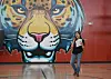 Peralta ES Open House - Jaguar mural