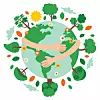 Concept Of Mother Earth Day