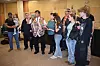 Frank Otero, fourth from the left, is sworn in as a Belen city councilor as his extended family looks on at the city's swearing-in ceremony on Monday, Jan. 8