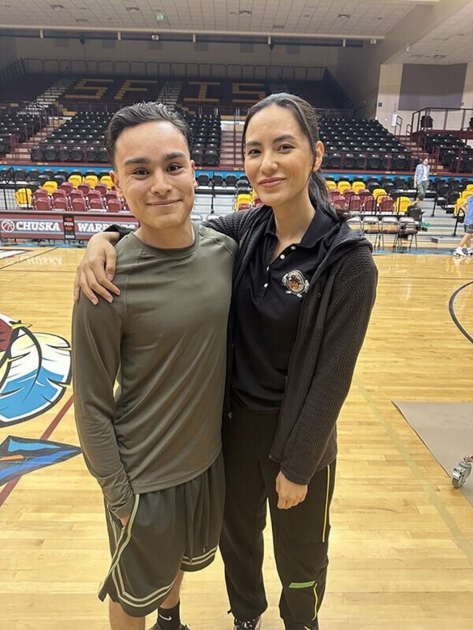 ‘Rez Ball’ Warriors on the court A and E