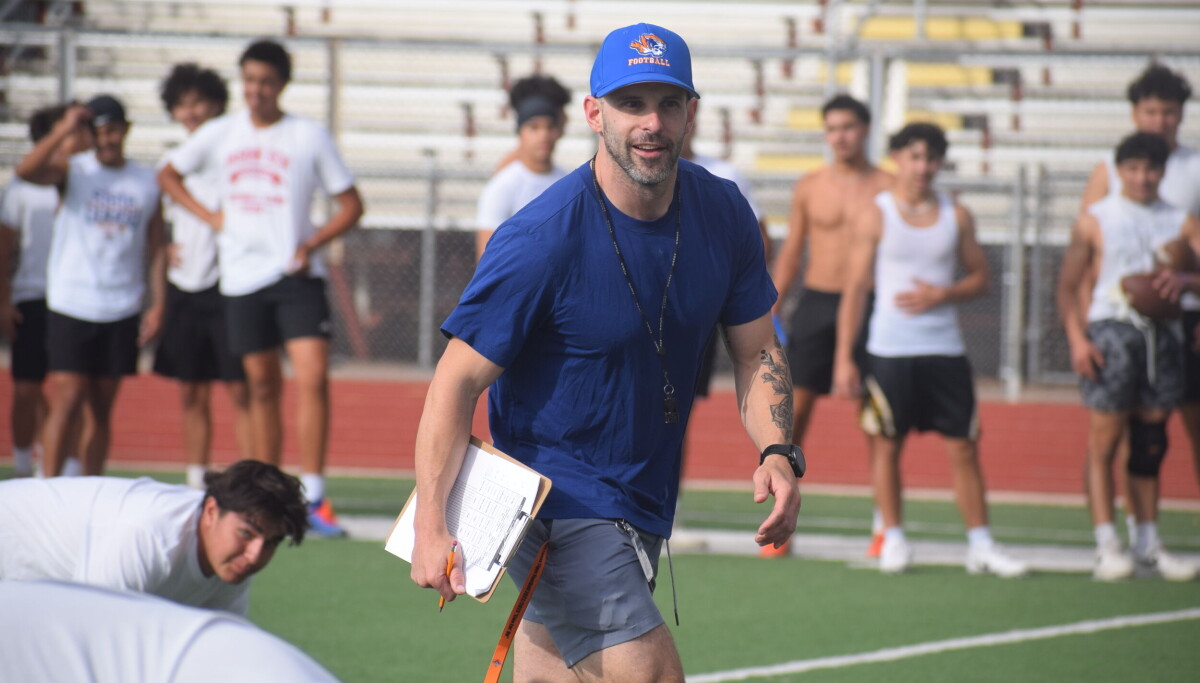 New LLHS football coach laying his foundation