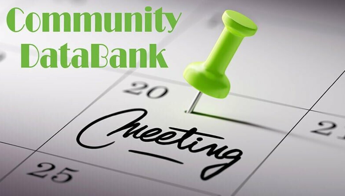 Community DataBank: On the Agenda