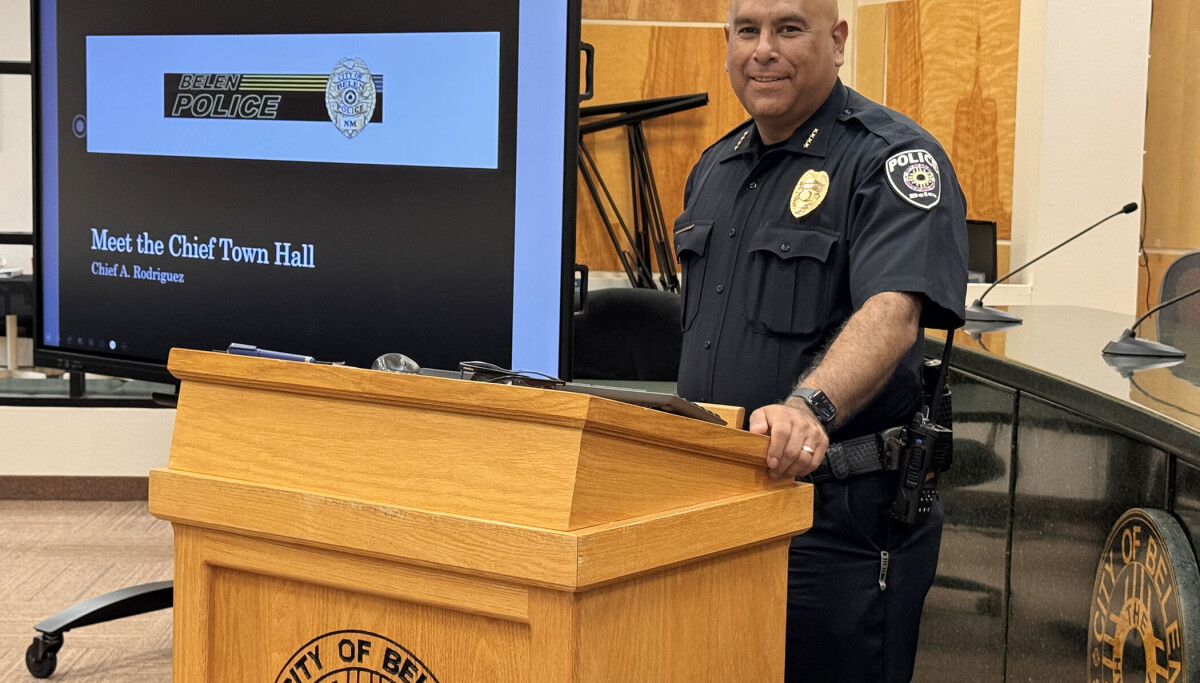 Chief Andrew Rodriguez brings experience, new vision to department