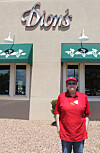 After 23 years at Dion’s, Rachel Getman looks toward retirement. She spent half her life bussing tables with pride and heart. After 23 years at Dion’s, Rachel Getman looks toward retirement. She spent half her life bussing tables witAfter 23 years at Dion’s, Rachel Getman looks toward retirement. She spent half her life bussing tables with pride and heart. h pride and heart.