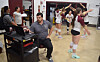 Now hear this; new voices at BHS volleyball games