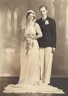 In-1928-George-Clark-married