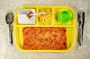 School Lunch Tray Pizza