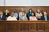 Jurors in the jury box